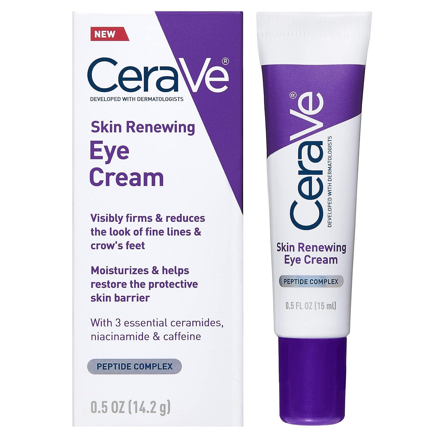 CeraVe Eye Cream: Peptides + Caffeine - Tested, Surprising Renewal