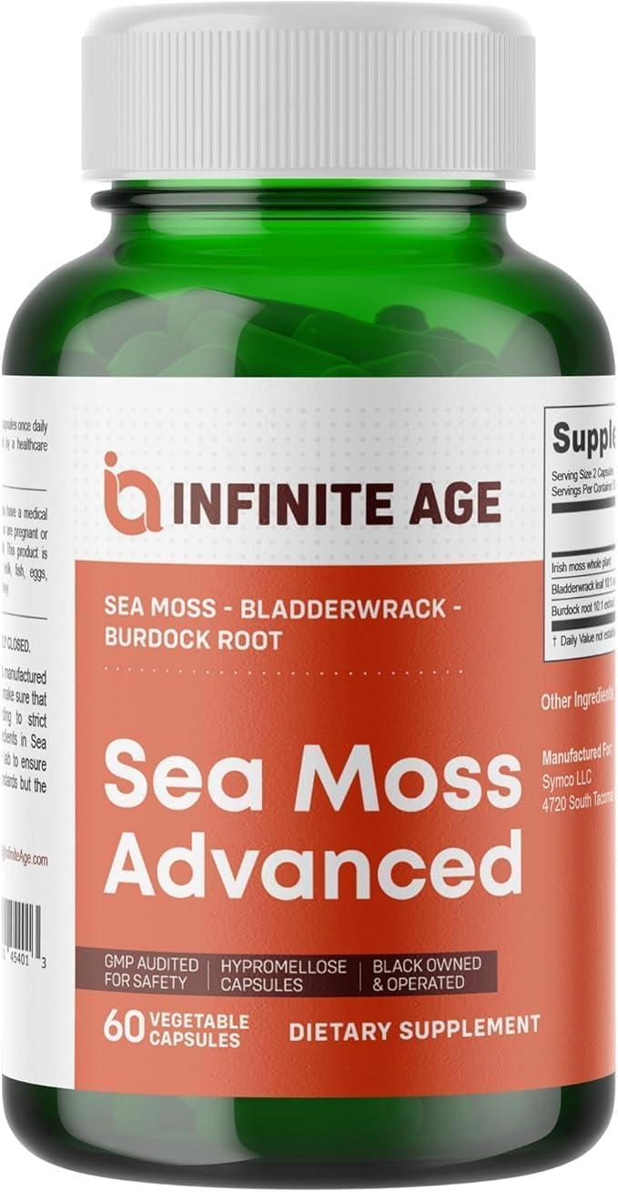 Surprising Showdown: 1250mg Sea Moss (Vegan, USA-Made) & Irish Seamoss-Superfood Capsules?