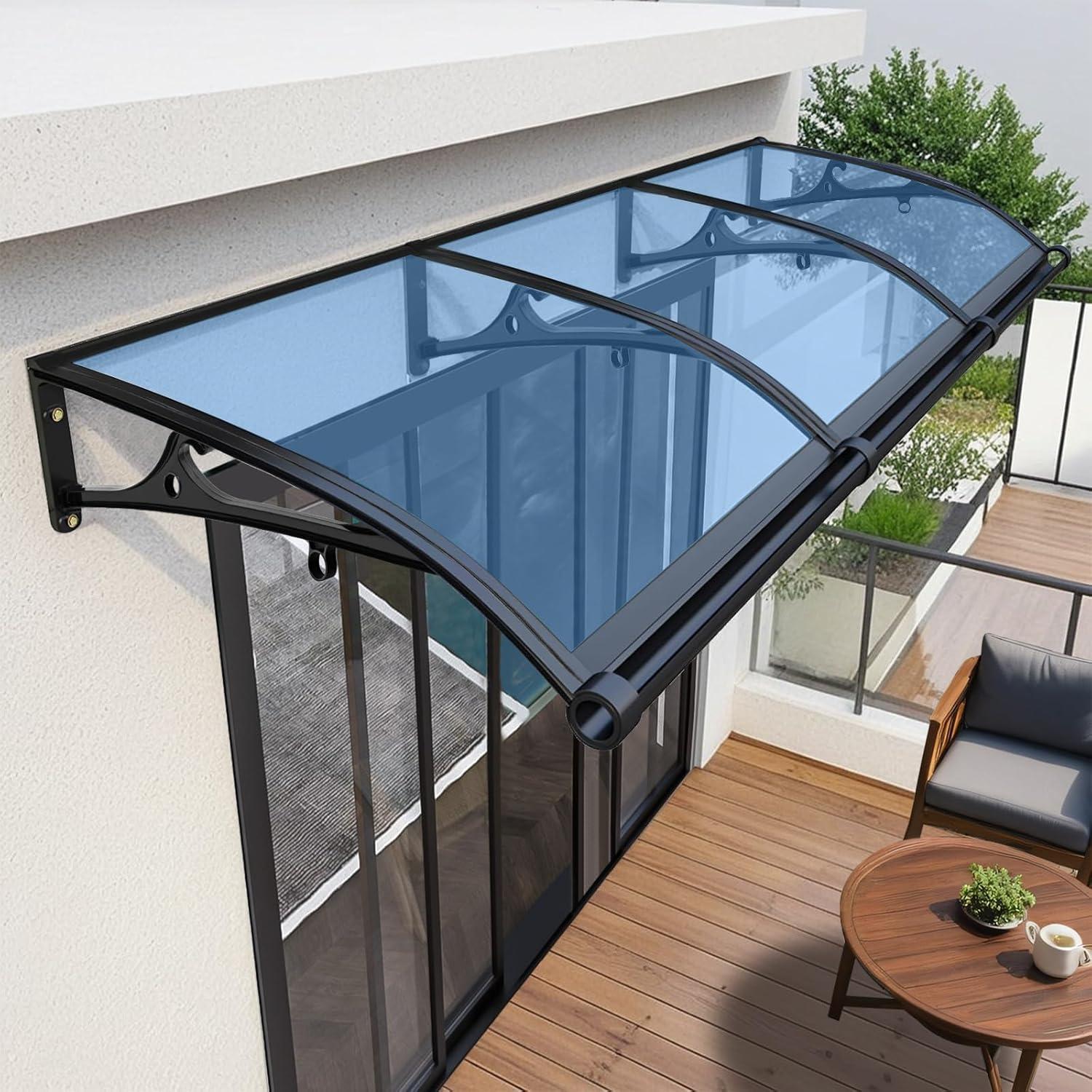 Aluminum Bracket Awnings vs. Canopy... Surprising Weather Tested Choice for Porch
