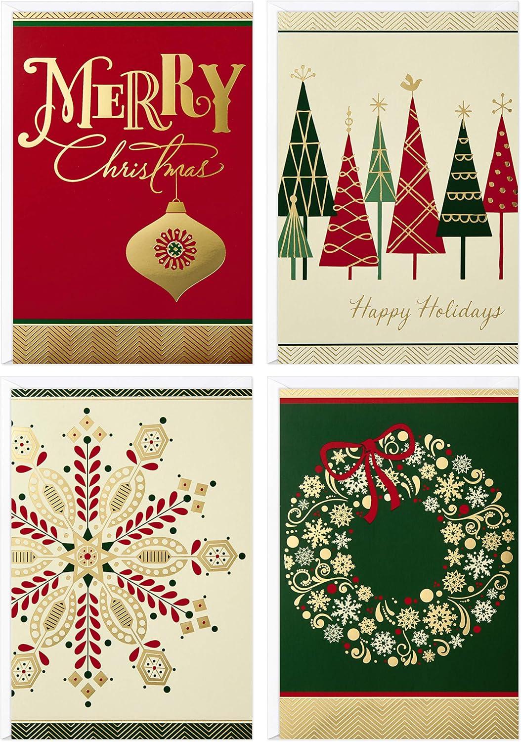 Surprising Christmas Showdown: 4 Creative Designs vs. 24 Neutral Cards with Envelopes