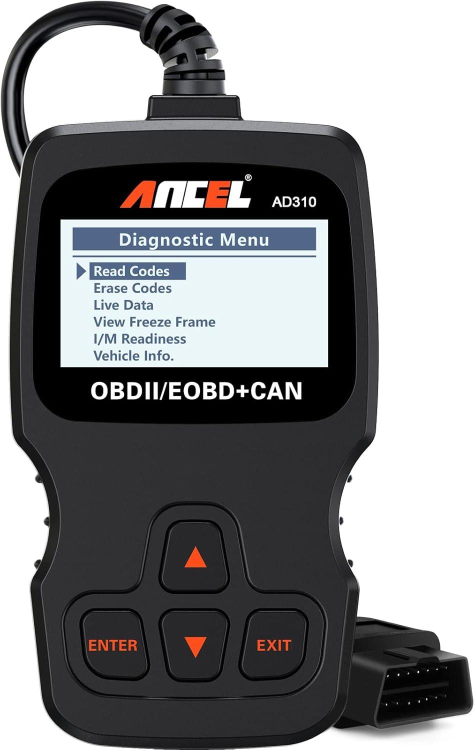 ANCEl AD310 vs. Portable OBD II Scanner: Universal CAN Tested for Modern Vehicle Needs