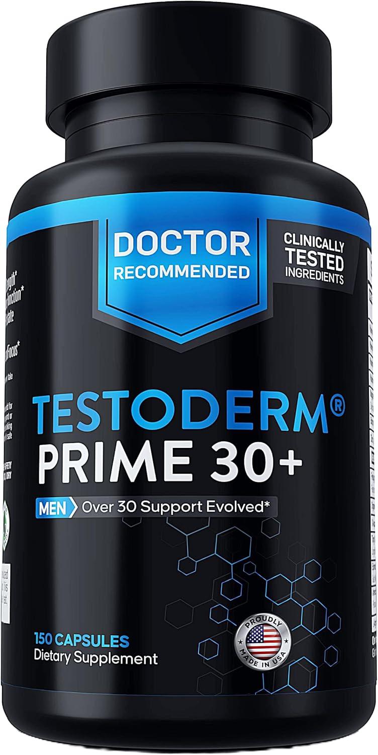 Men Over 30, Power Up: Tested DHT Fighter, Energy Boost, Hair Support, Doctor-Endorsed
