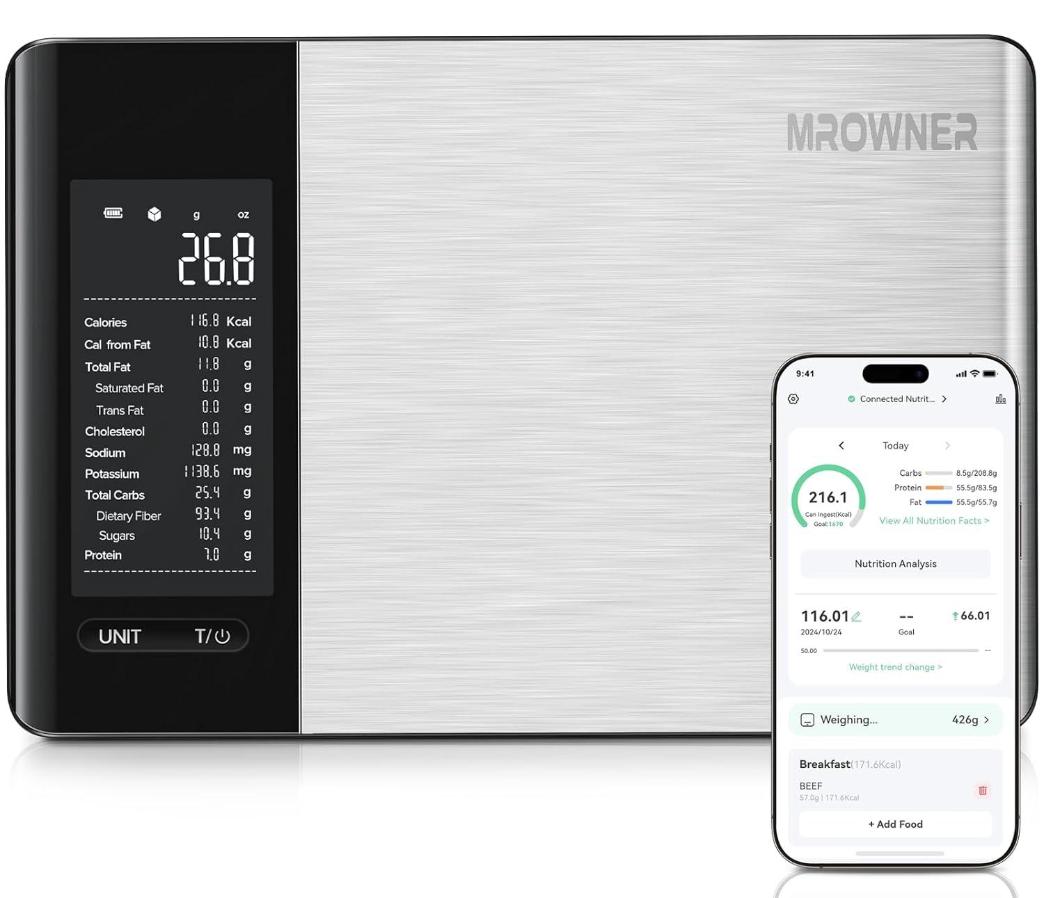 Smart Food Scale Tested: 1M Database for Nutritional Precision