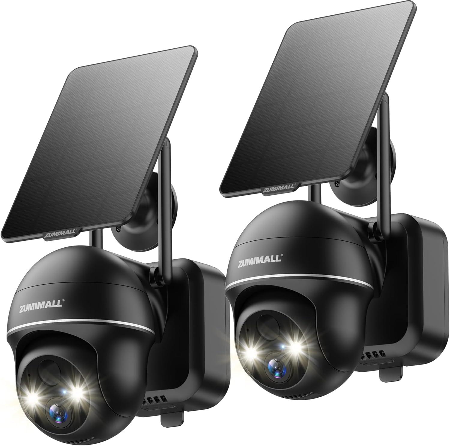 Solar-Powered Security Cameras Showdown: ZUMIMALL vs Tapo C500