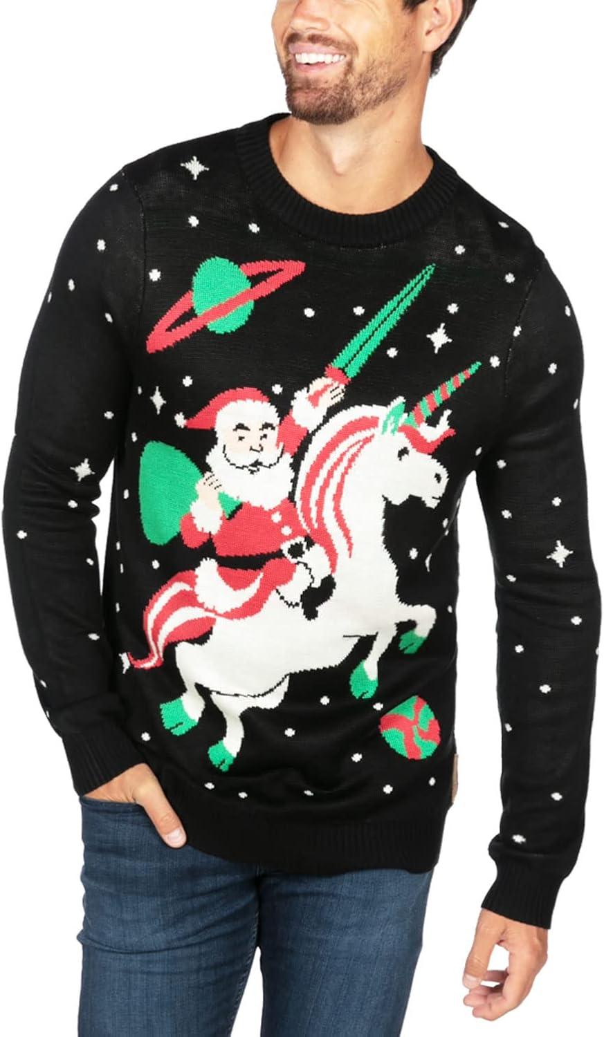 Tipsy Elves vs. Colorful Men's Christmas Sweaters: Surprising Holiday Showdown?