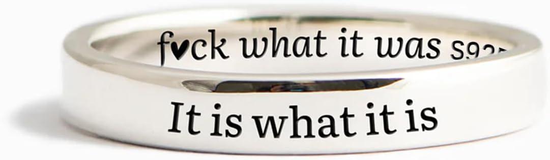 Jewelry Showdown: 925 Sterling Silver vs. What It Was Ring... Back-to-School Motivation