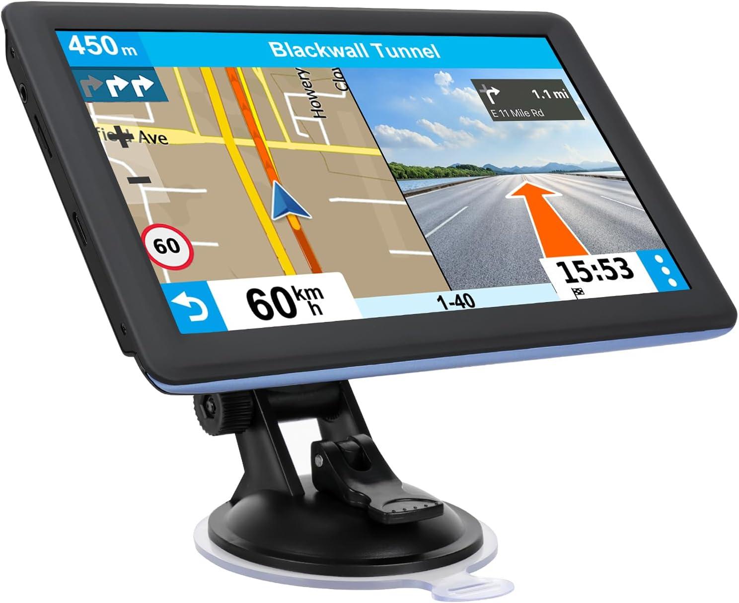 GPS Showdown: 2025 Map vs. Blue Red Light Warning - Tested Car Truck RV Choice