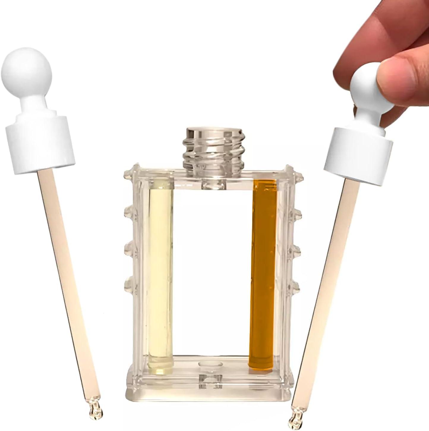 Showdown: Two Color Guide & Glass Dropper for Restaurant Fry Oil Testing-Ensures Safer Cooking