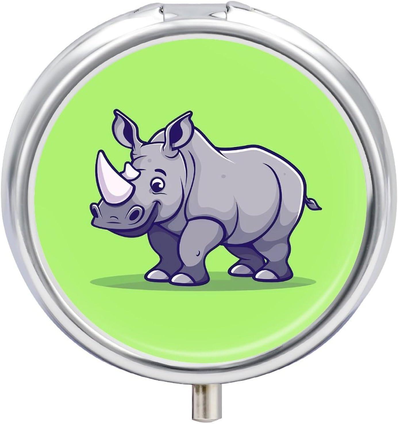 Happy Rhino Pill Box vs. Standard: 3 Compartments & Mirror Tested for Travel