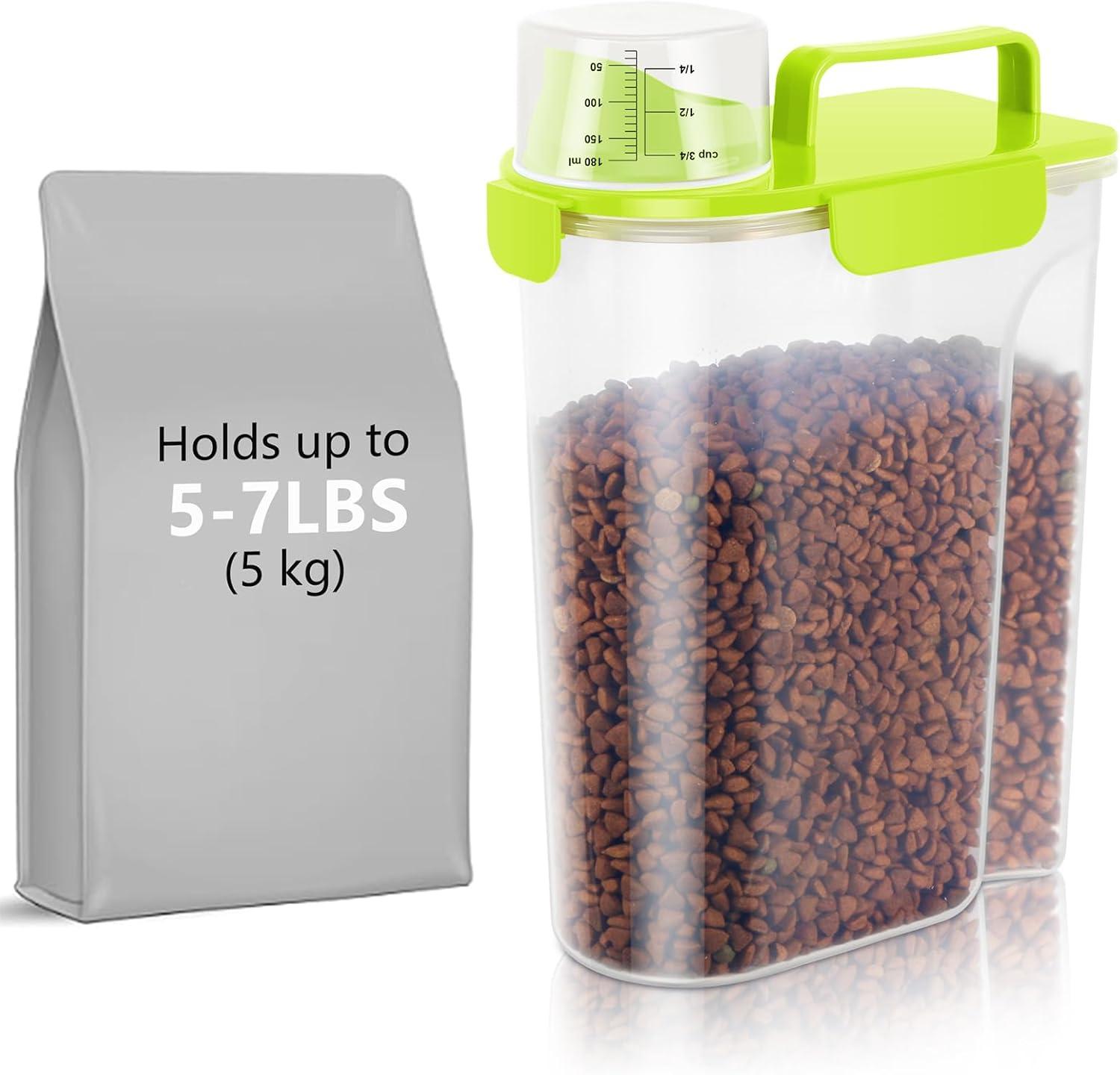 Pet Supplies: Stylish Container & Anti-Slip Mat Tested for Daily Use