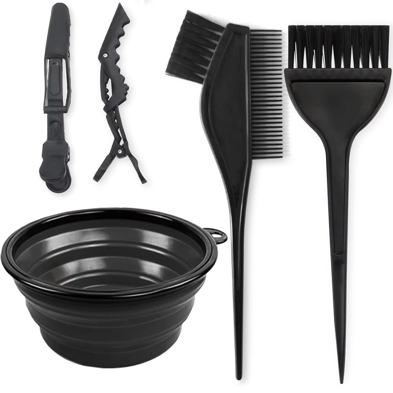 Surprising Hair Dye Kit: Avoid Skin Stains, Reusable Tools, 100% Satisfaction