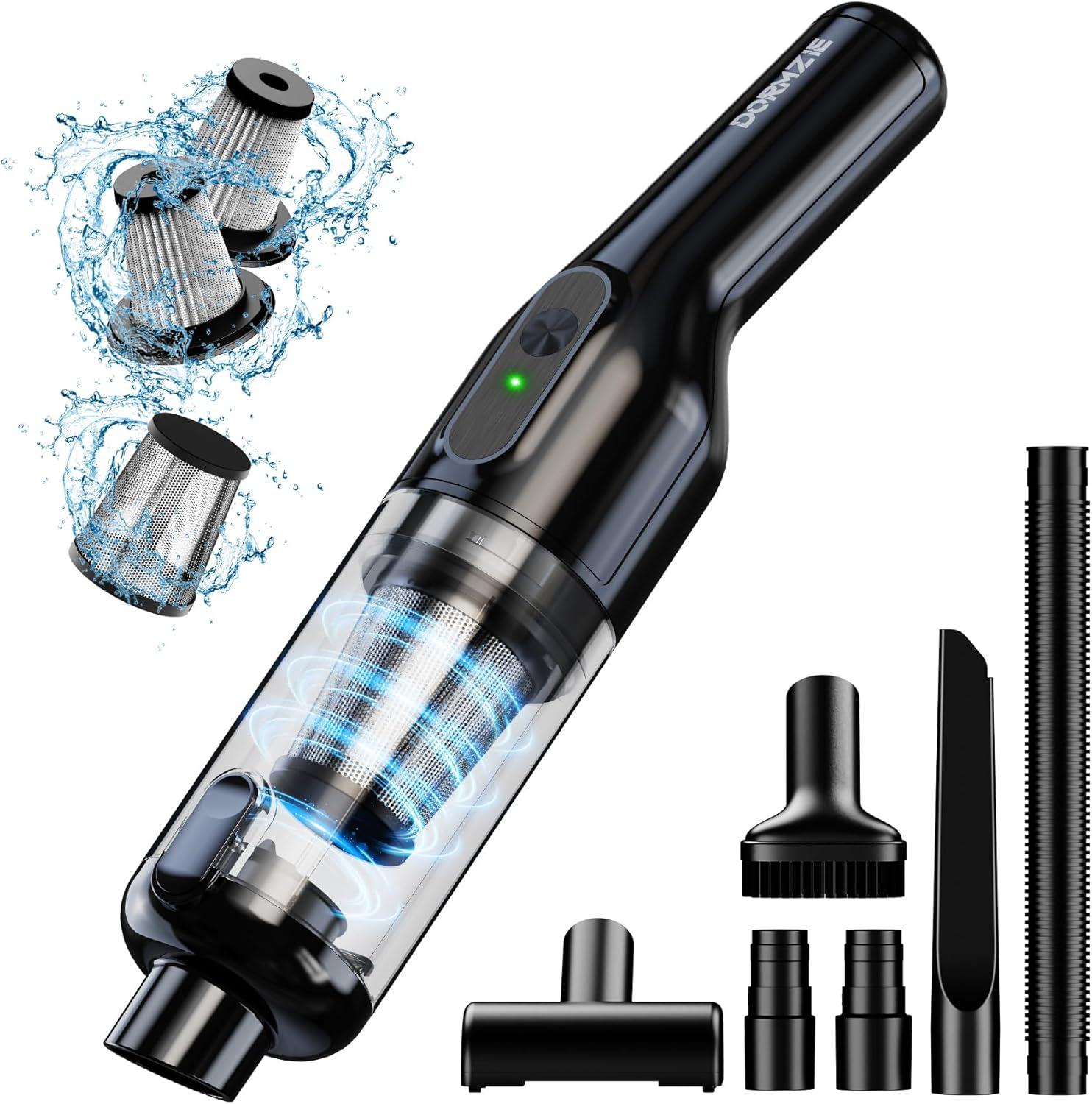 Car Vacuum Showdown: 16000Pa, Cordless, 1.3 lbs & Type-C? Tested for Pet & Home Use