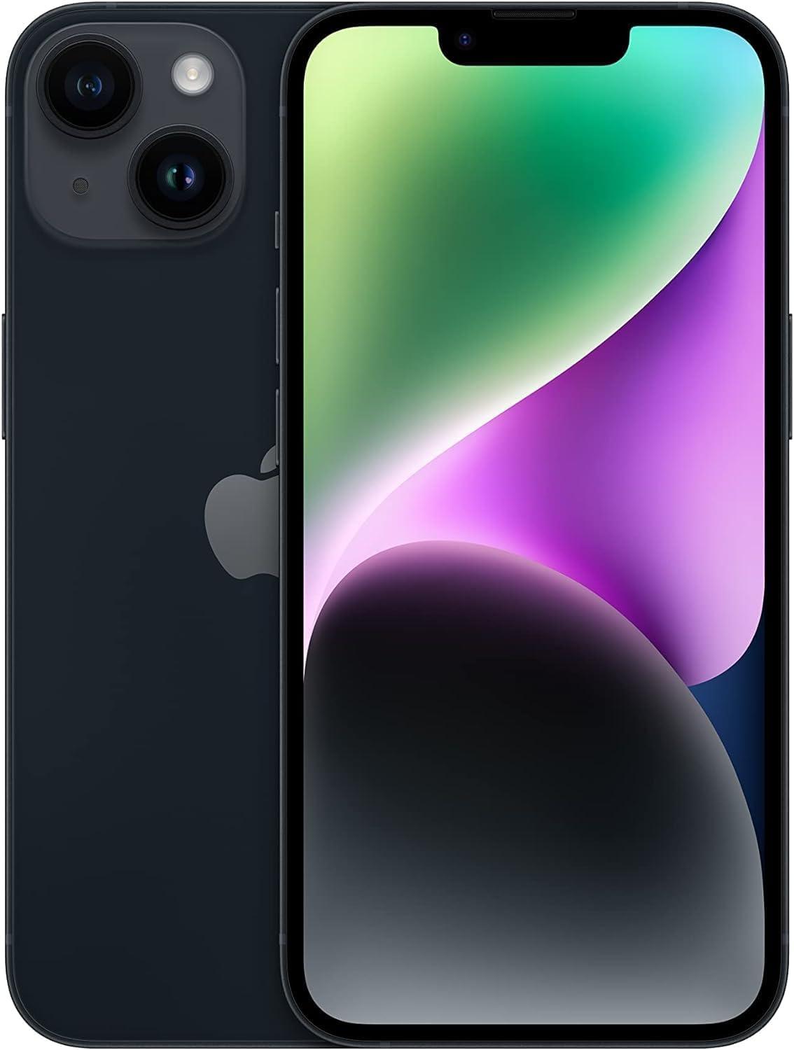 Surprising Insight: Midnight iPhone 14 (128GB) vs. Smartphones - Renewed vs. Tested