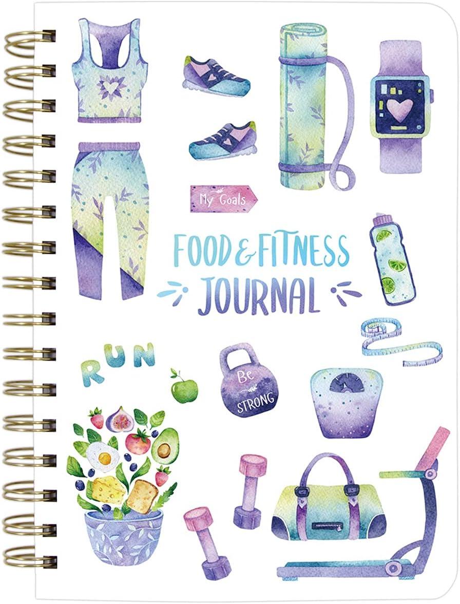 Surprising 8.5" Hard Cover vs. Spiral-Bound: Health & Wellness 6.1 Edition Fit Tracker