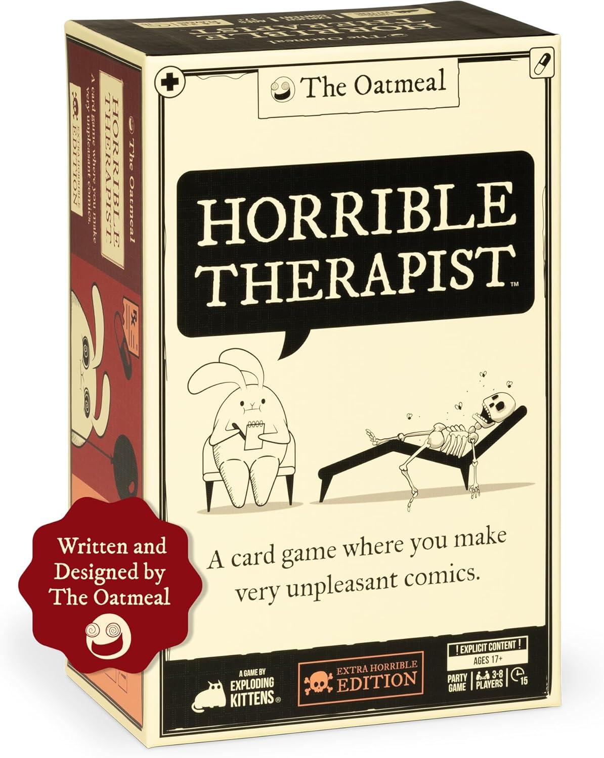Comparing Exploding Kittens and Horrible Therapist: Surprising Insight into 15-Minute