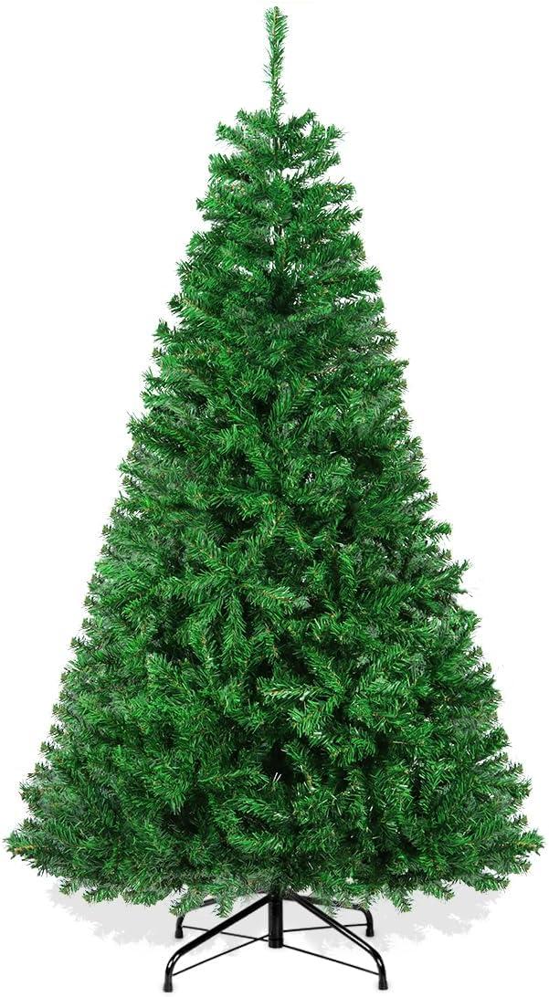 6FT Artificial Tree With 800 Tips Tested Versus Real Tree for Eco-Friendly Decorations