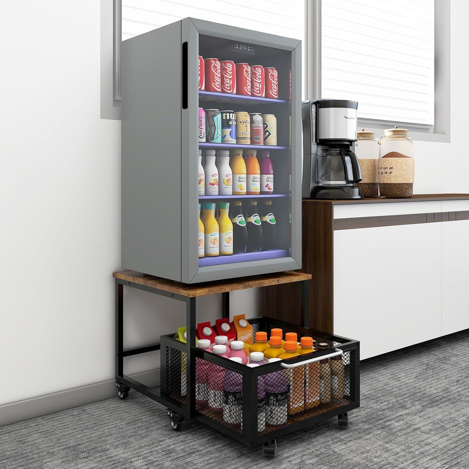 Compact Refrigerator vs. Fridge Stand: Tested for Quiet Efficiency and Easy Mobility in Small Spaces