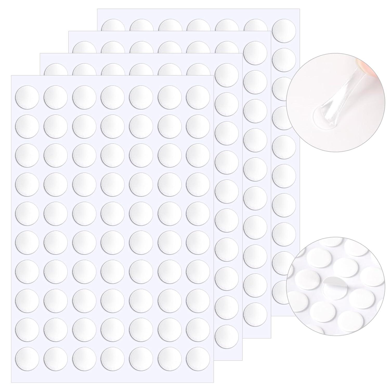 Surprising Versus: 15mm vs 6mm Clear Sticky Dots for DIY Crafts