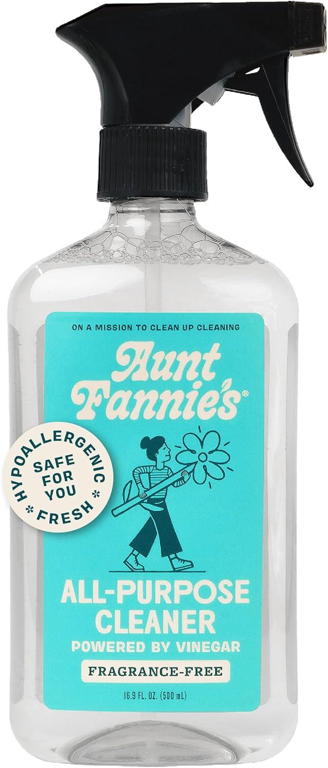 Aunt Fannie's Vinegar-Powered Cleaner: Surprising Showdown for Multi-Surface Use-Fragrance Free, Tested!