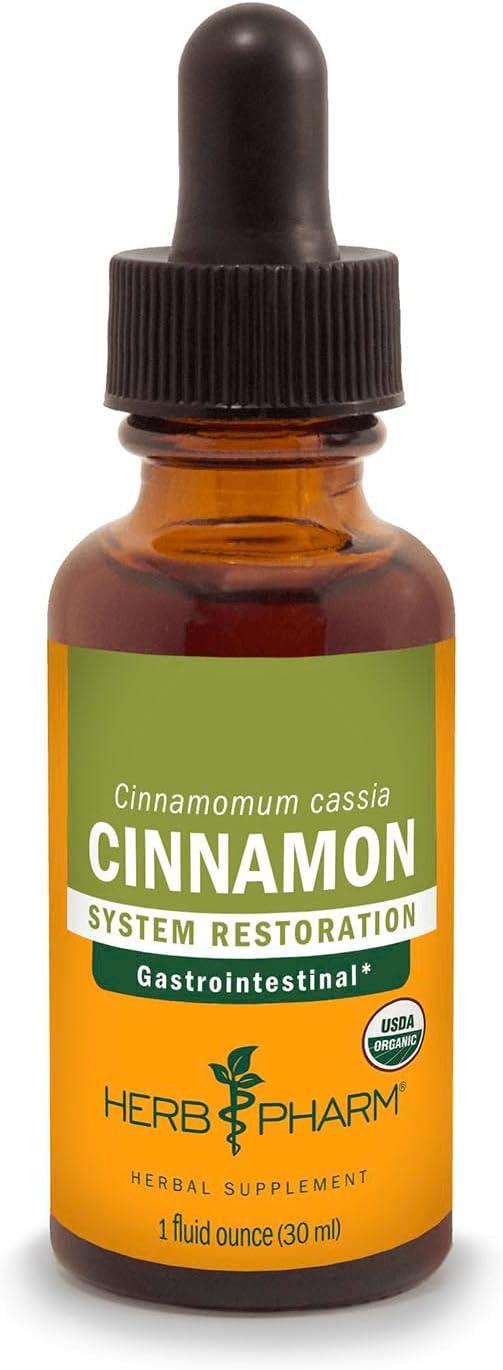 Herb Pharm vs. Regular Cinnamon: Surprising Cardiovascular Support for Wellness - 1 Oz
