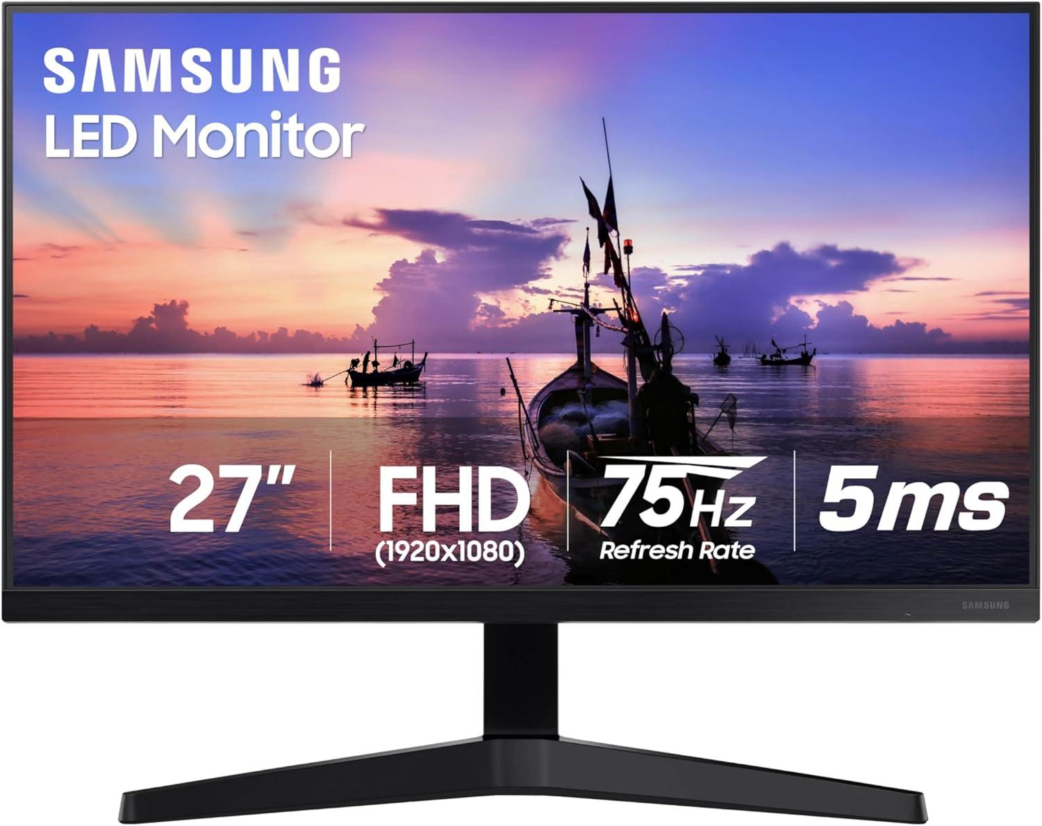 Samsung 27' Monitor: FreeSync, 3-Sided Border-Less, Eye Care - Tested for Gaming?