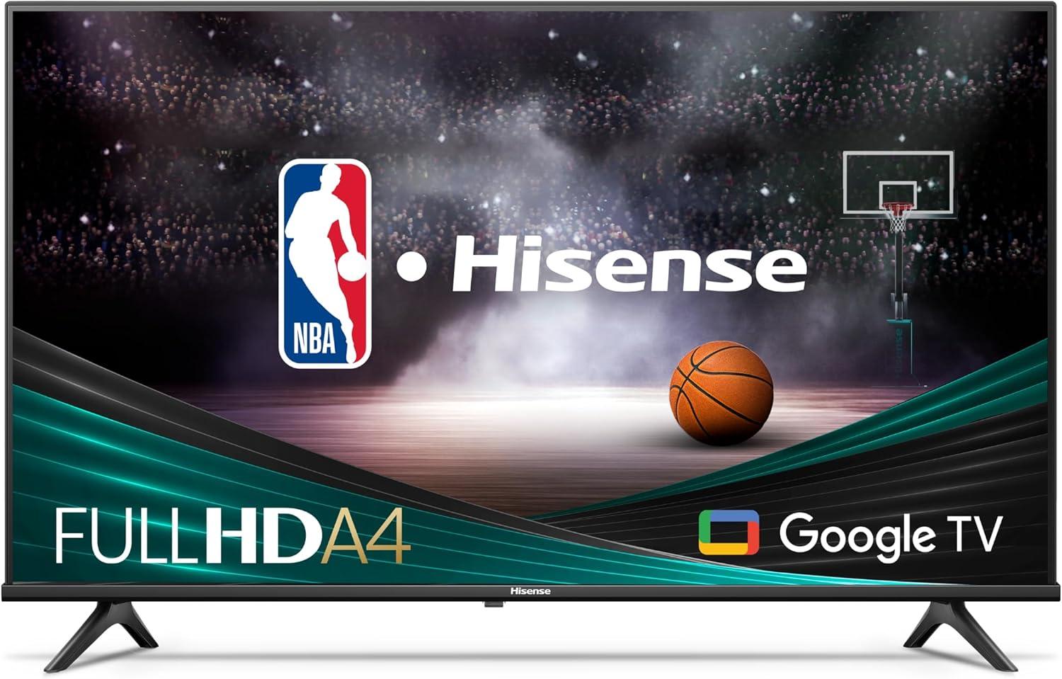 Hisense 40A4K Smart TV: DTS X, Game Mode, Alexa & Chromecast - Tested for Seamless Streaming & Gaming