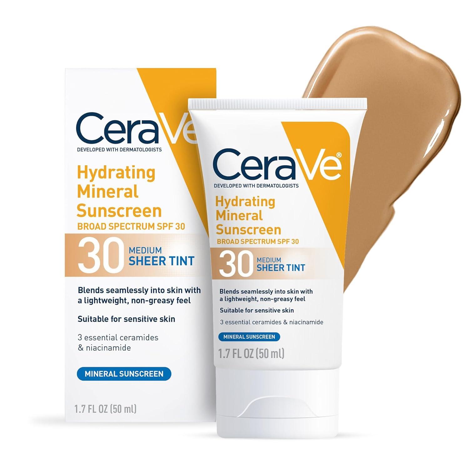 Showdown: CeraVe Hydrating Sheer Tint vs. Zinc Oxide Blend... for Sensitive Skin?
