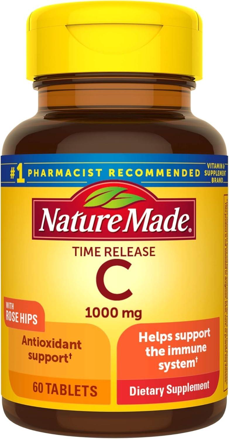 Creative vs. Neutral: Time-Release Vitamin C with Rose Hips Tested for Cold Season