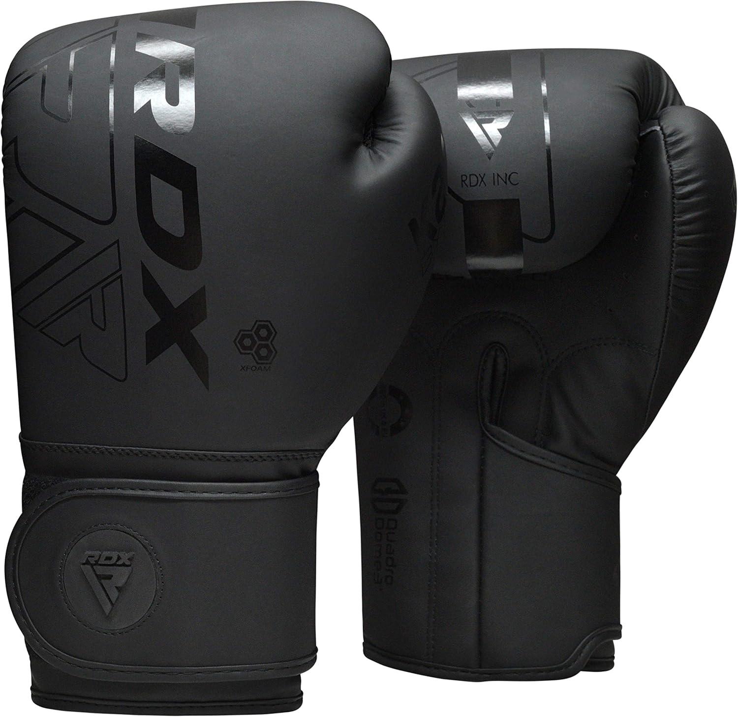 RDX vs. Maya Hide Boxing Gloves: Ventilated Palm, Multi-Layered, Weight Tested for Sparring