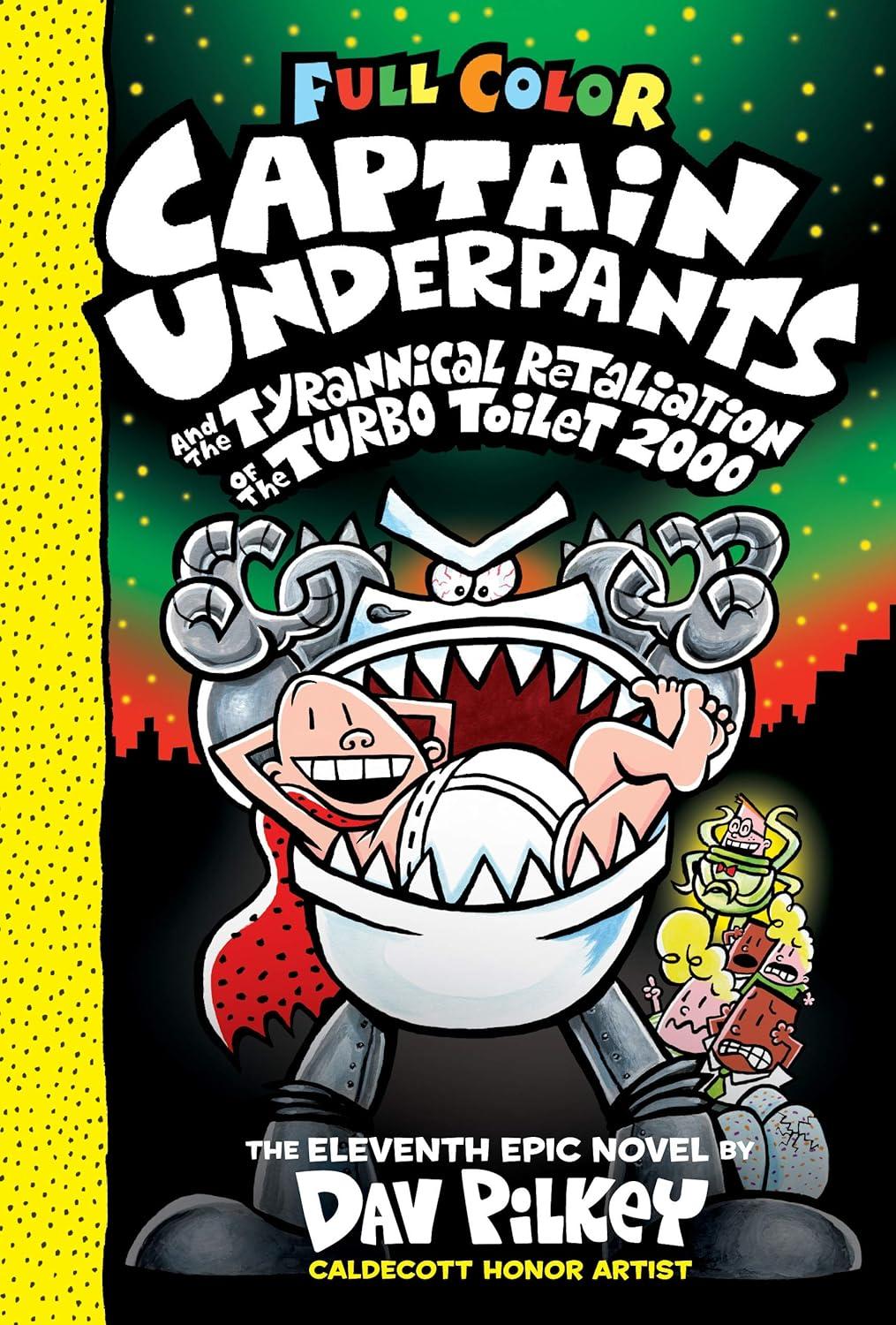 Captain Underpants vs. Turbo Toilet 2000: Color Edition's Surprising Humor for Book Lovers