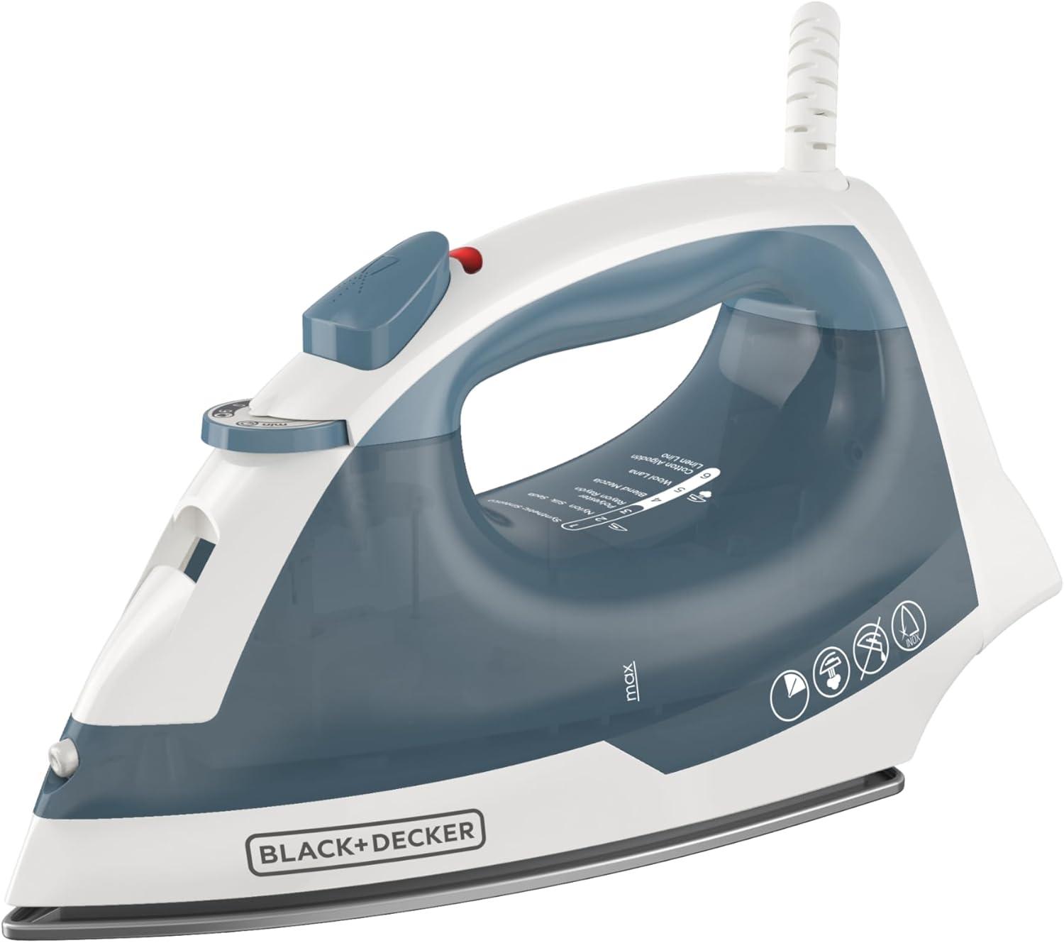 BLACK+DECKER Compact Iron: Surprising Steam... (Auto Off, 1200W Tested)
