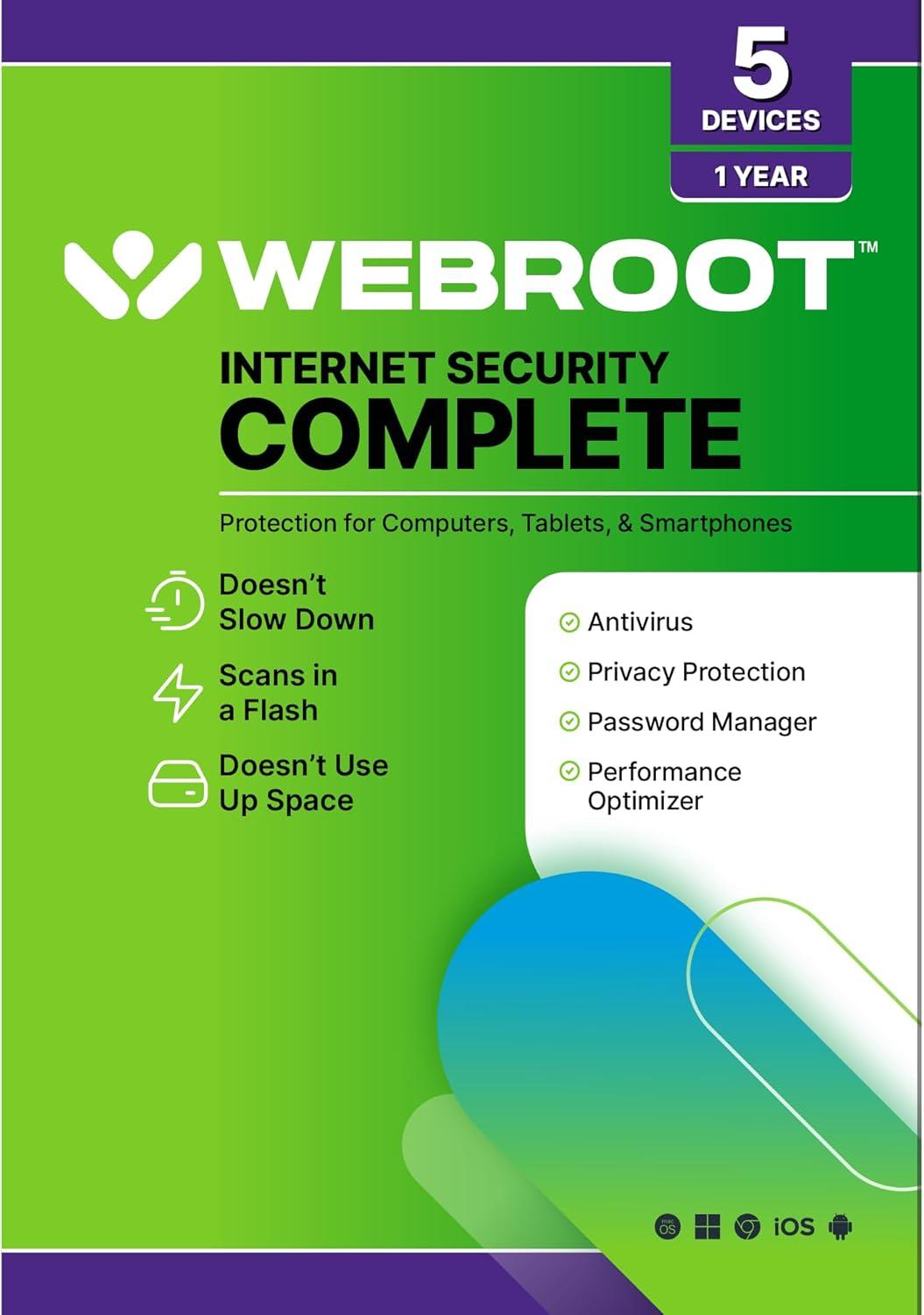 Webroot Showdown: 5 Devices, Password Manager, Cloud Backup Tested in 2025