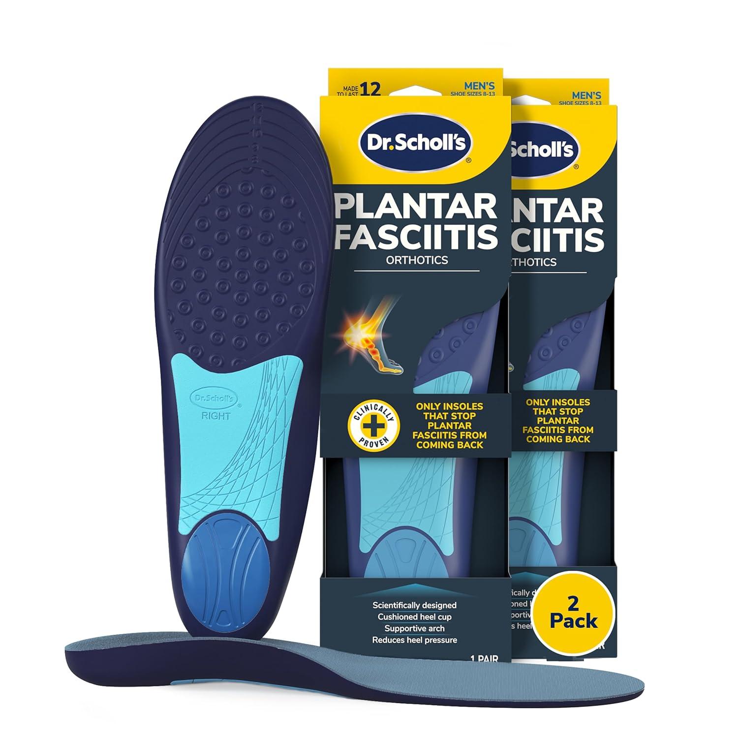 Foot Care Showdown: Pernus vs Dr. Scholl's Plantar Fasciitis Relief Insoles