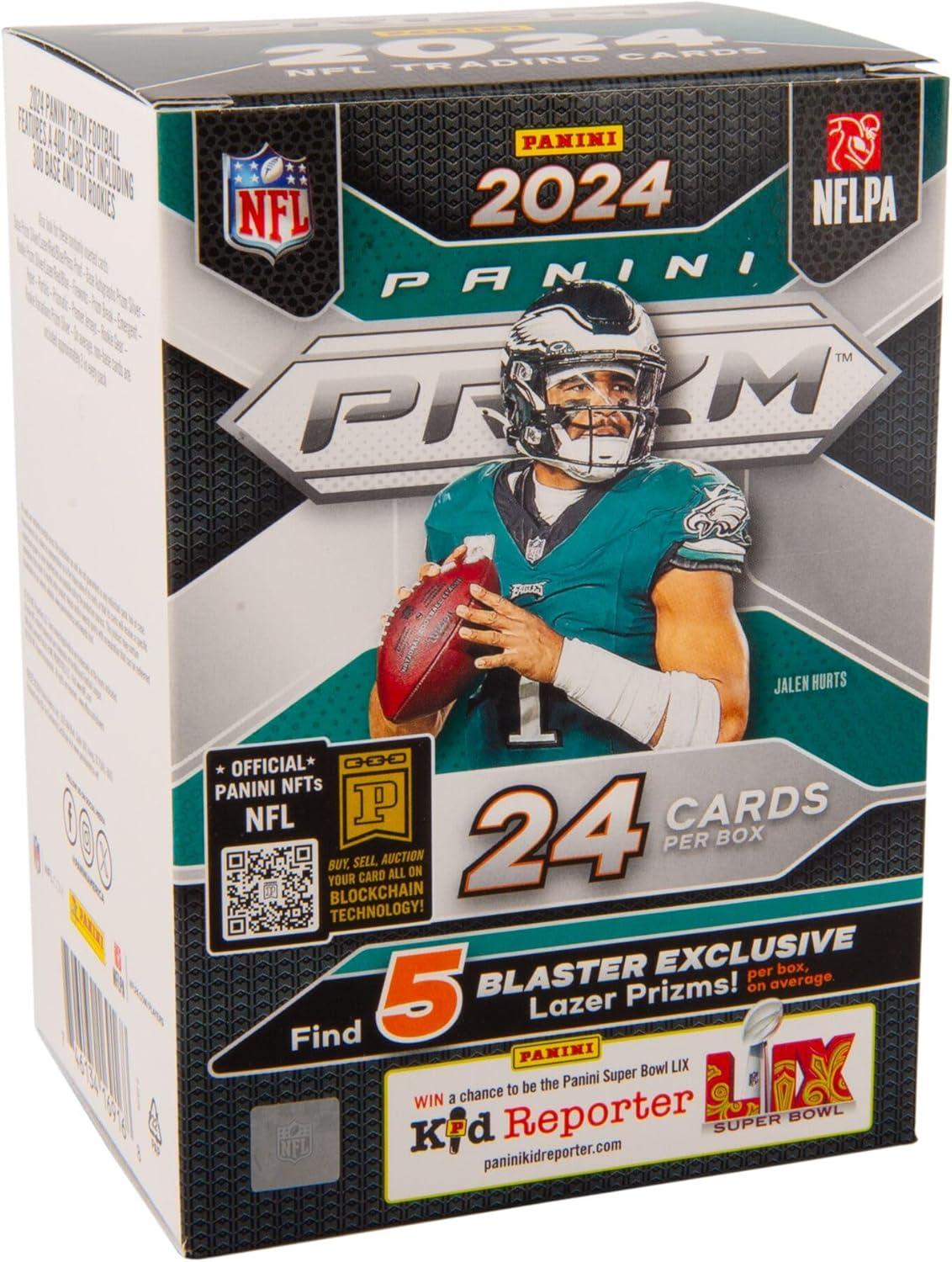 Surprising Insight: 2024 Blaster Box's Holographic Inserts Tested vs. Standard Football Trading Cards