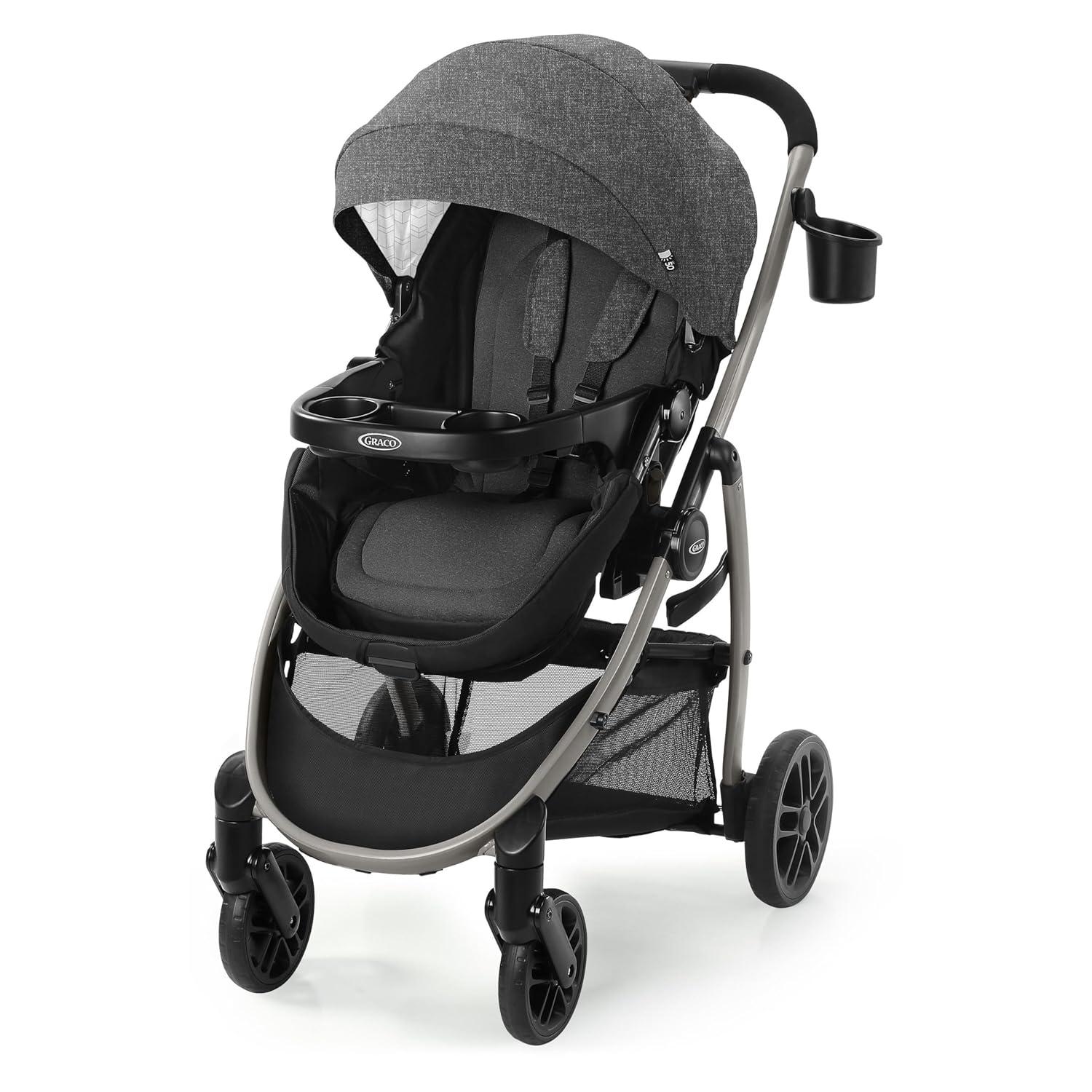 Graco Redmond Stroller: Reversible Seat & One-Hand Fold Tested for Modern Parenting Efficiency
