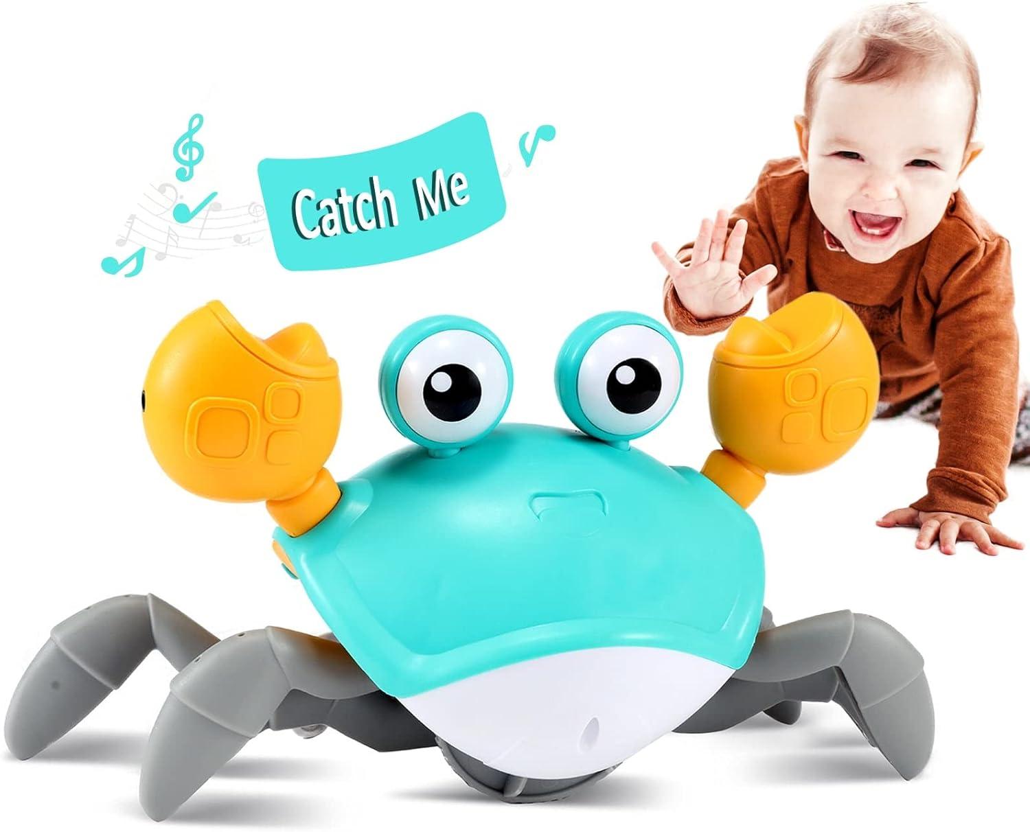 Infant Tummy Time Showdown: Crawling Crab Toy Tested for 3-6 Month Music Development, Surprising 12-18 Walking Benefits (Why Toddlers Need It Too!)