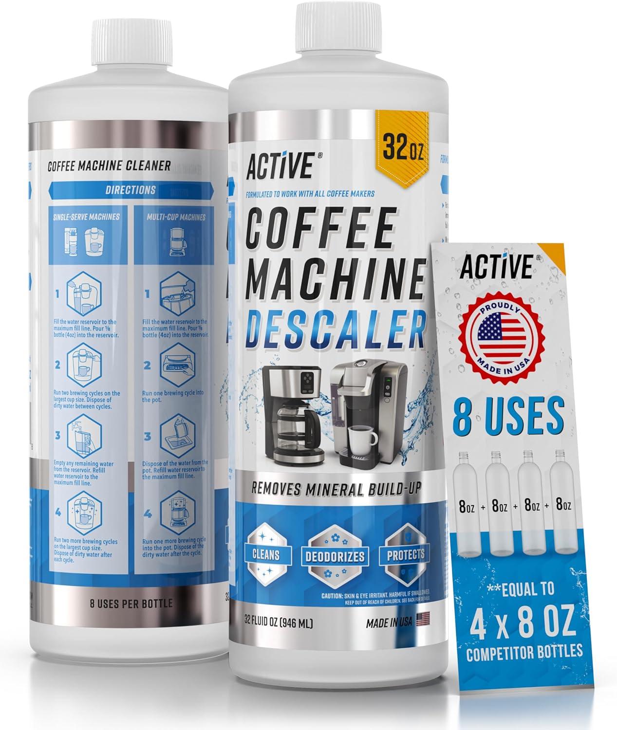 Showdown: 32oz Descaler Tested on Keurig & Ninja - 8 Uses, Multi-Brand