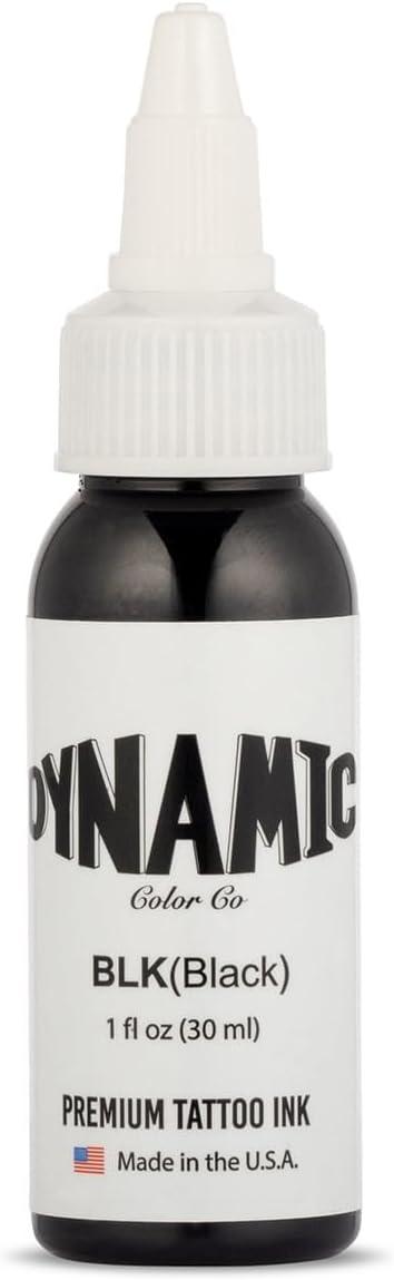 Dynamic Black Tattoo Ink: Surprising Longevity vs. Generic (Sterilized, USA-Made)