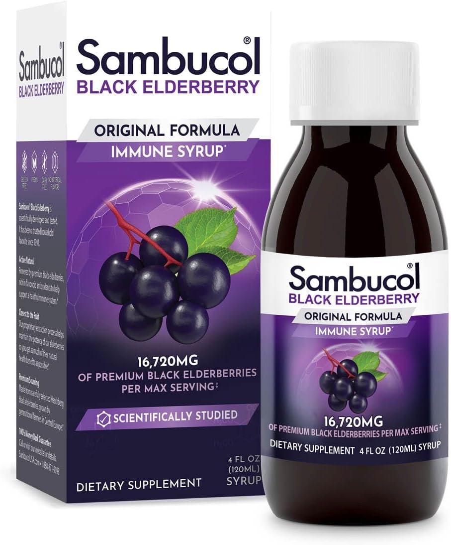 Sambucol's Elderberry Syrup: Surprising Immune Boost for Families
