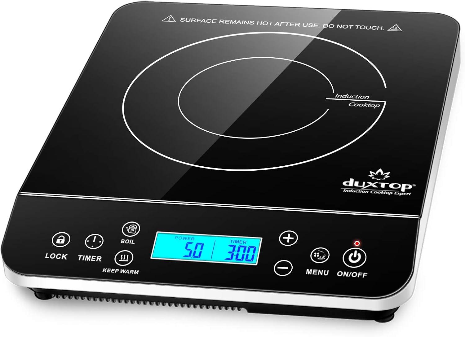 Duxtop's 1800W Touch Burner… Versus Competitors: Surprising Portability Tested