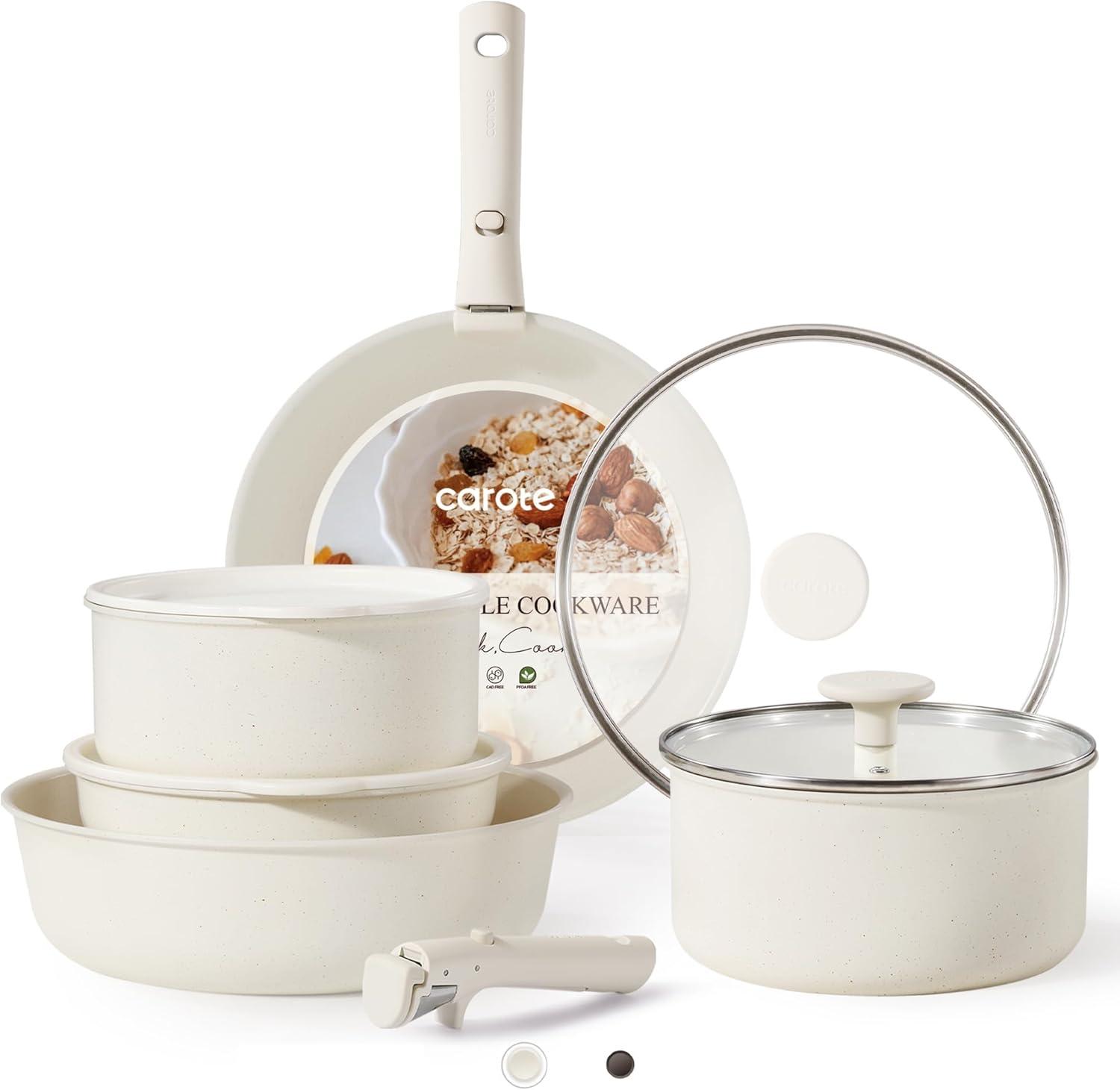 Health-Conscious Cookware Showdown: CAROTE vs. SENSARTE for Induction Kitchens