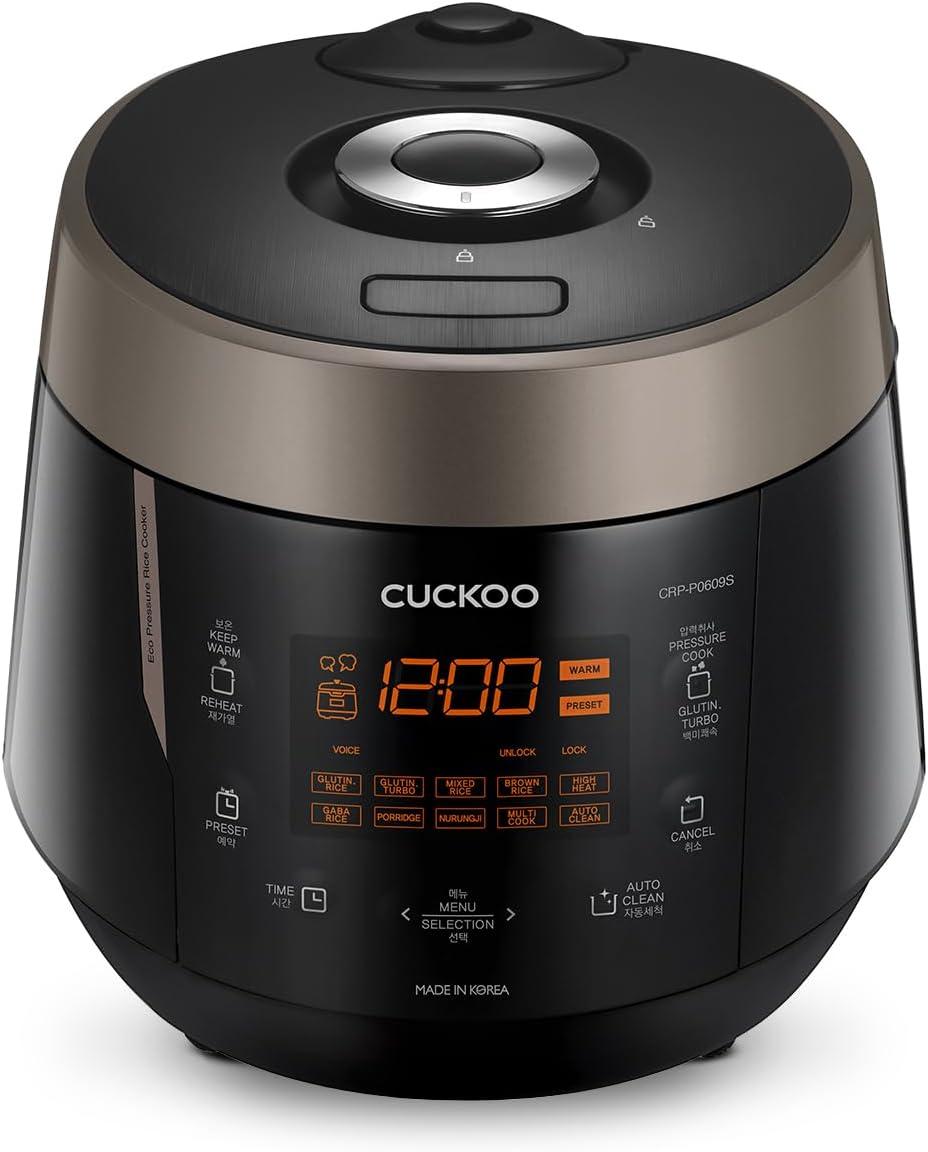 Cuckoo 6-Cup Pressure Rice Cooker & Warmer Tested: 12 Programs, GABA, Black Copper - Surprising Efficiency?