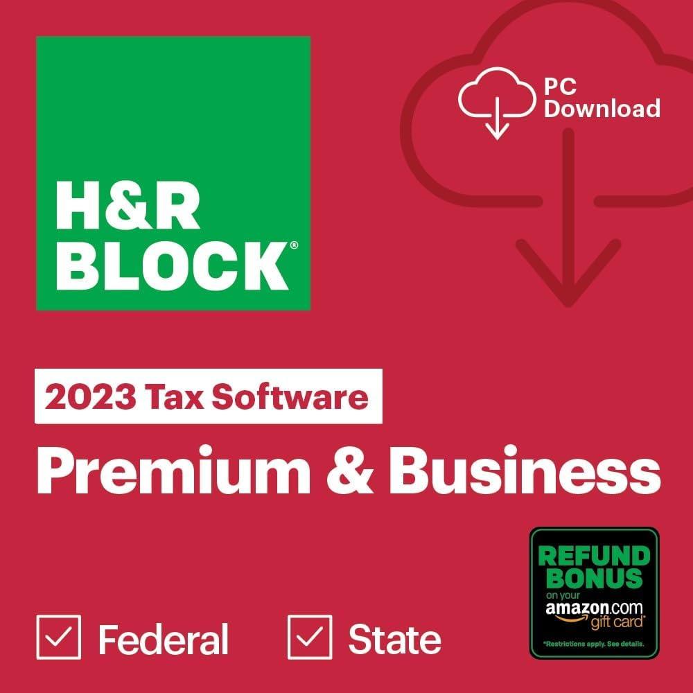 H&R Block Premium Tax Software vs. Amazon Refund Bonus: Tested for Tax Season (PC)