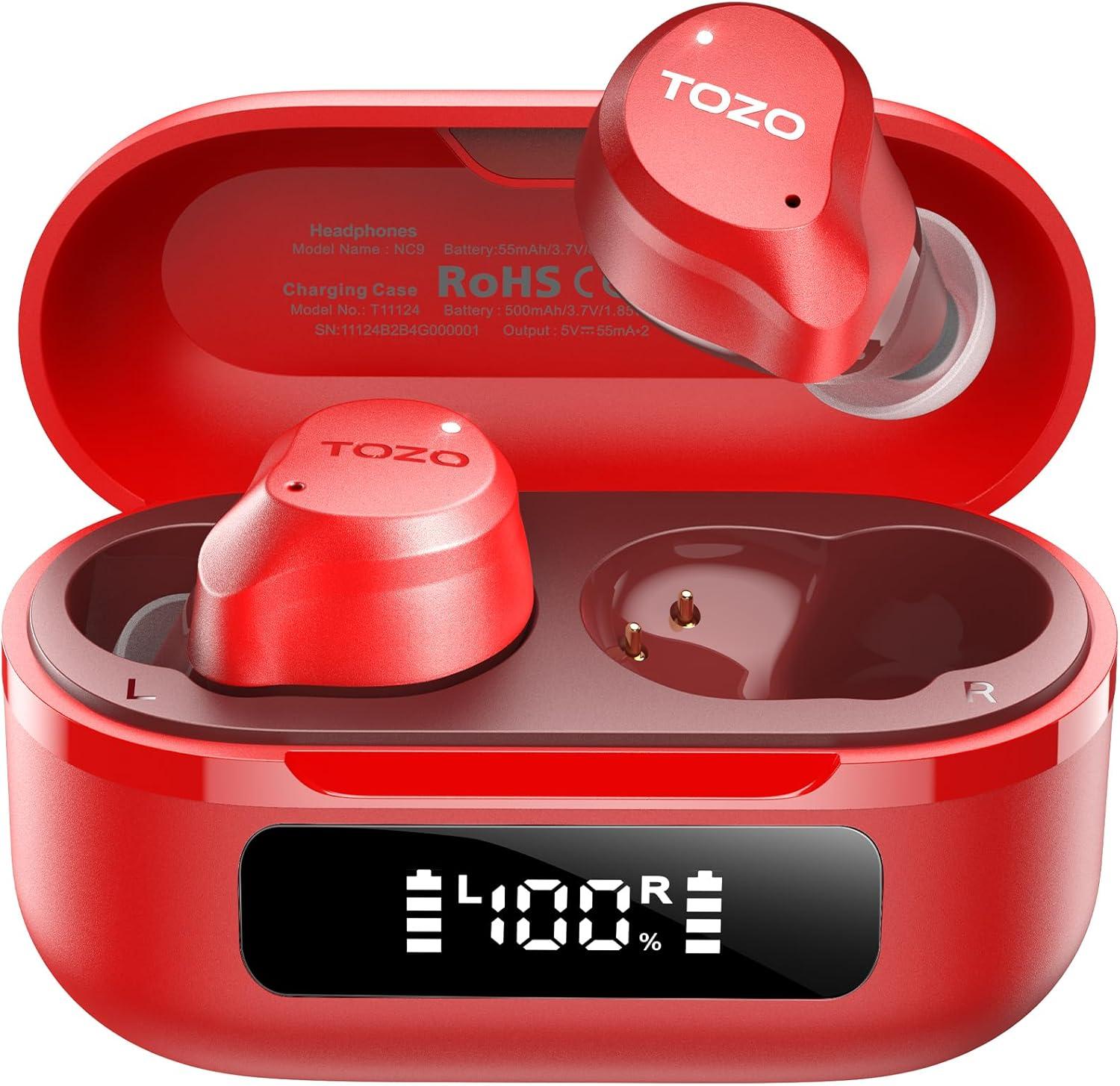 Surprising Insight: TOZO Hybrid ANC 45dB & 59H Battery for All-Day Wear