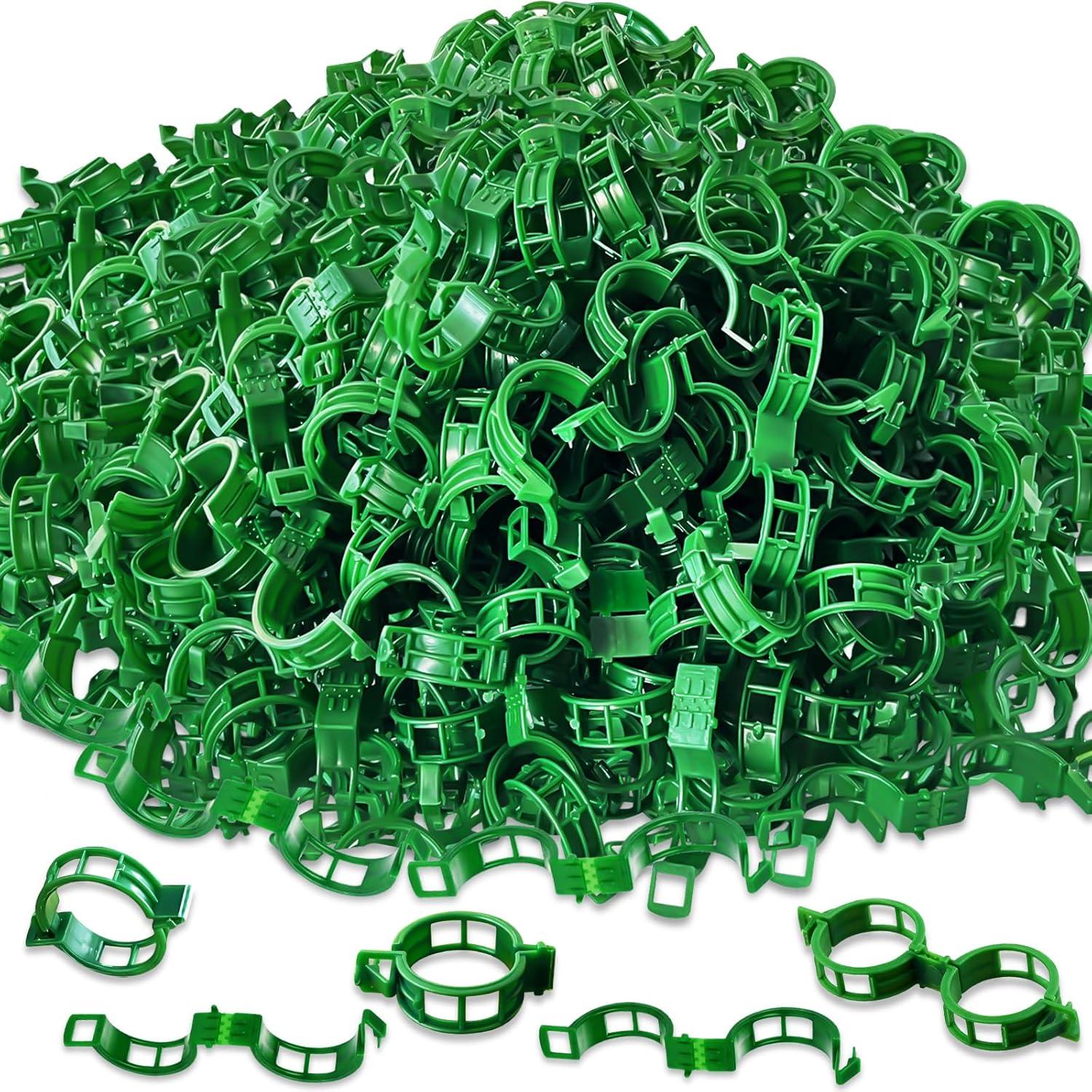 Showdown: 400-Pcs Clips, Vine Fixing..., Grape Tomato Support Tested for Green Growth