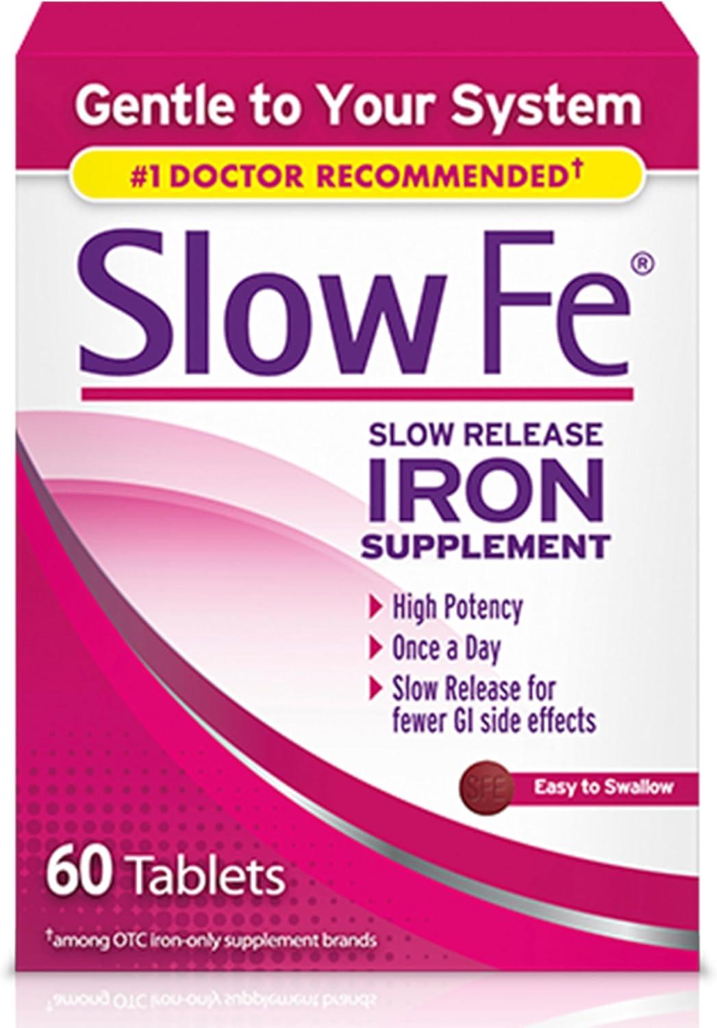 Slow Fe 45mg Iron Showdown: Surprising Slow Release vs. Easy Swallow Tablets