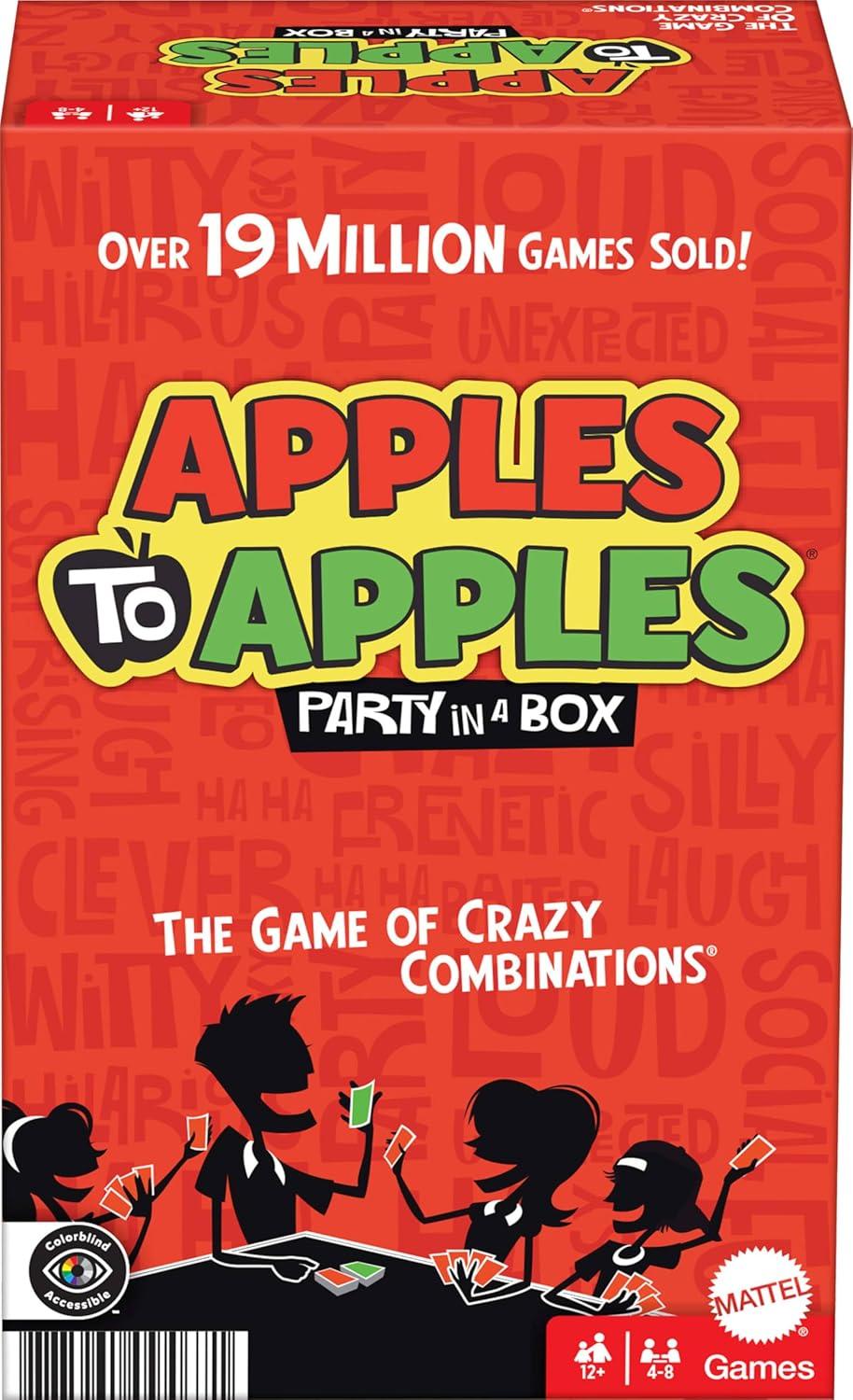 Mattel Apples to Apples vs Family-Friendly Words: Tested for All-Age Creative Play