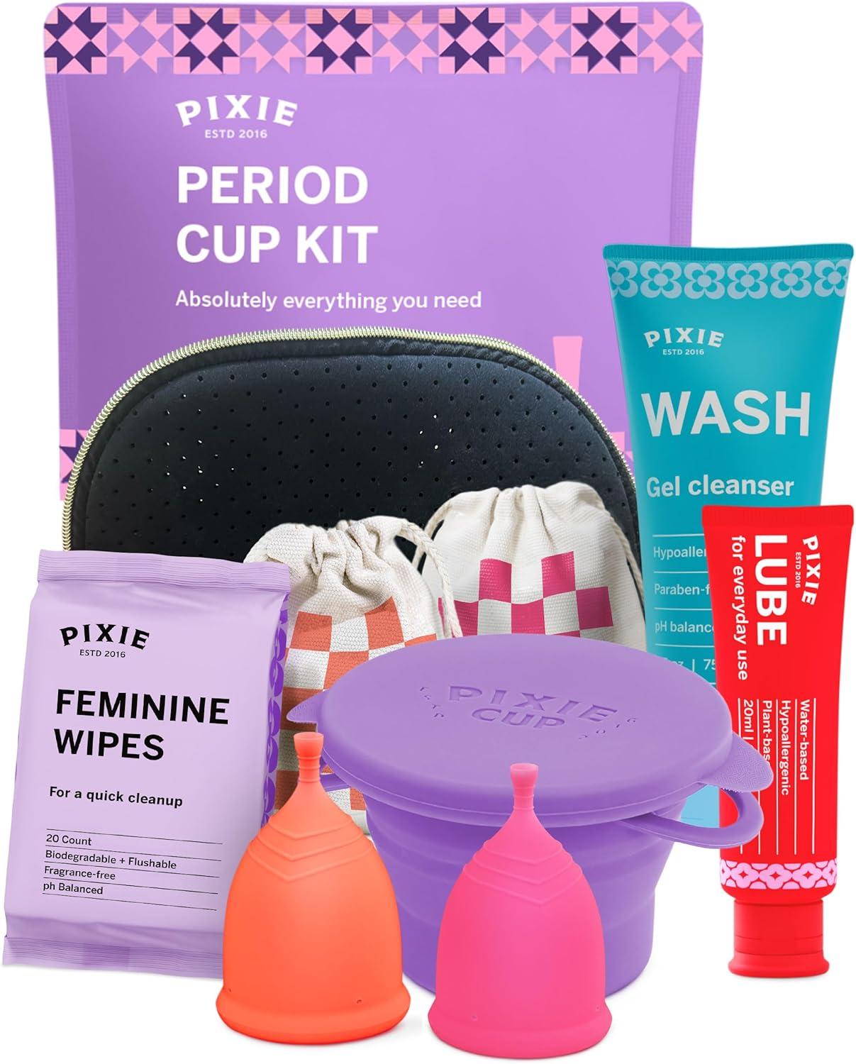 Pixie Menstrual Cup Kit Showdown: No Toxins, Medical-Grade, Tested - Surprising Eco-Friendly Choice