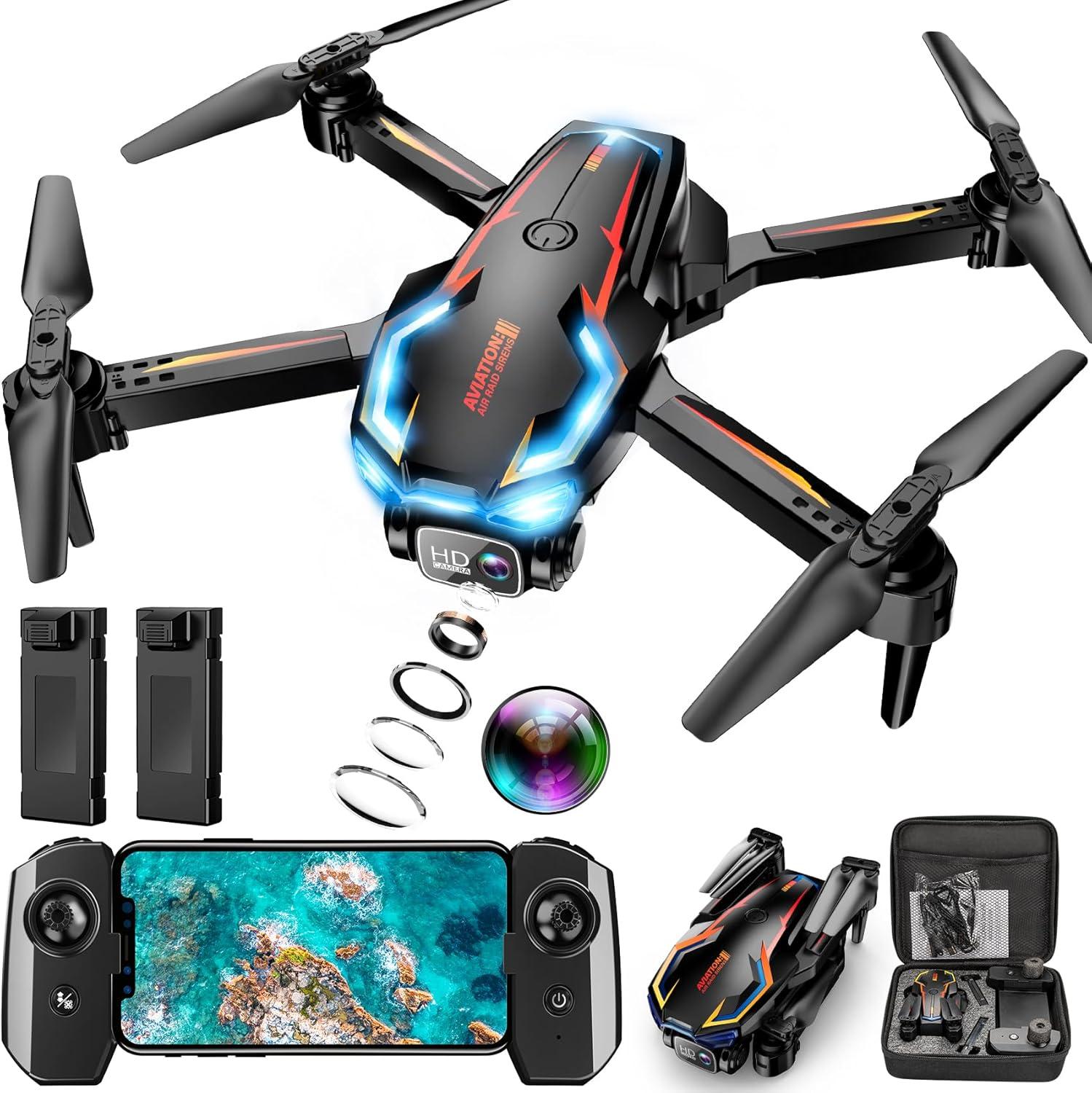 Camera Drone for Adults vs. 2K FPV Drone with Altitude Hold: Surprising Gifting Insight for Teens & Beginners
