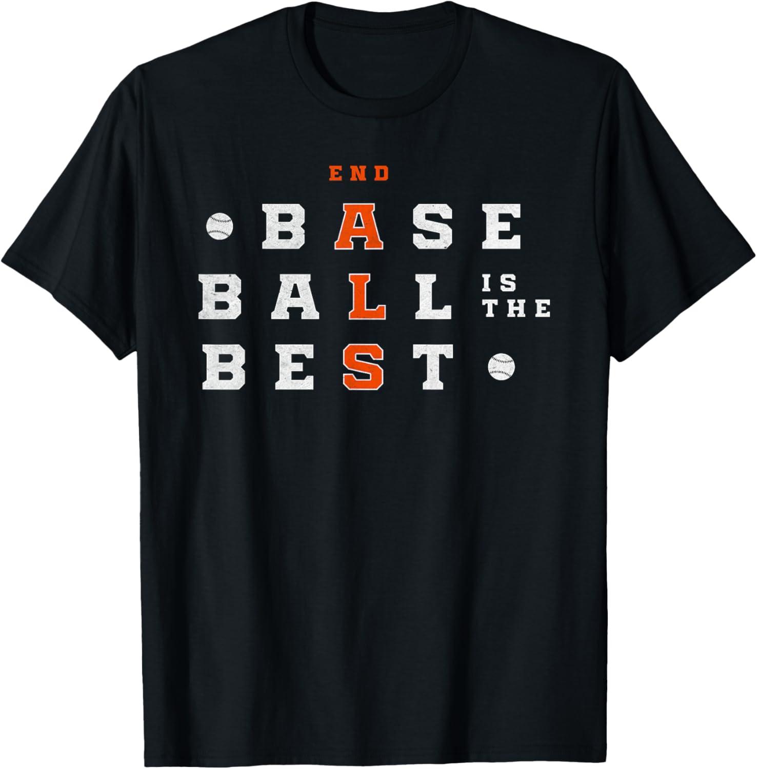 Baseball Is the Best ALS T-Shirt: Tested Versus Fitness Slogan